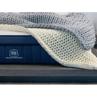 Brooklyn Bedding Knit Weighted Blanket, 15 pound