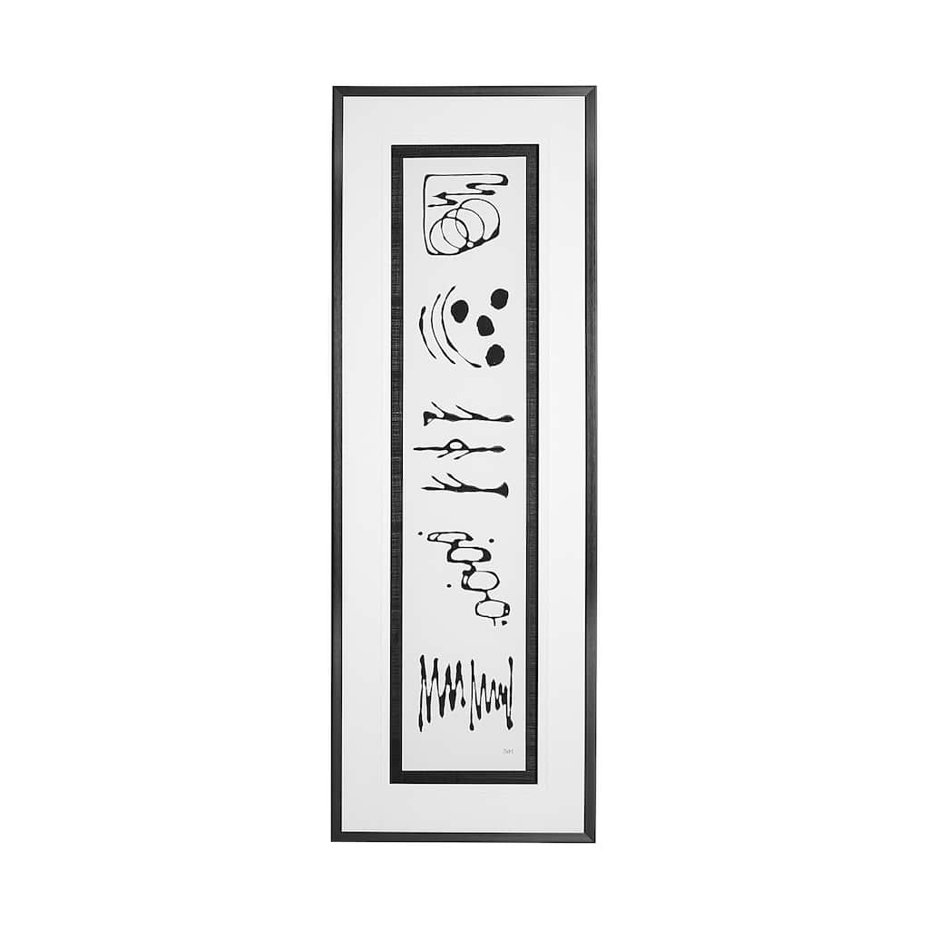 Ancient Notes II Framed Art Print