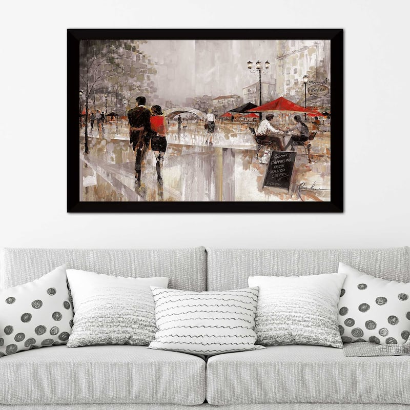 "Riverwalk Charm" by Ruane Manning Print on Acrylic