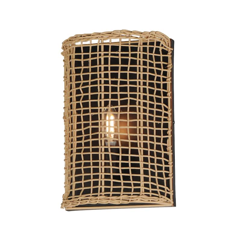 Maxim 22471 Cestino 13" Tall Wall Sconce - Antique Bronze