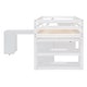 preview thumbnail 45 of 49, Twin Loft Bed with Desk, Drawers & Storage Stairs