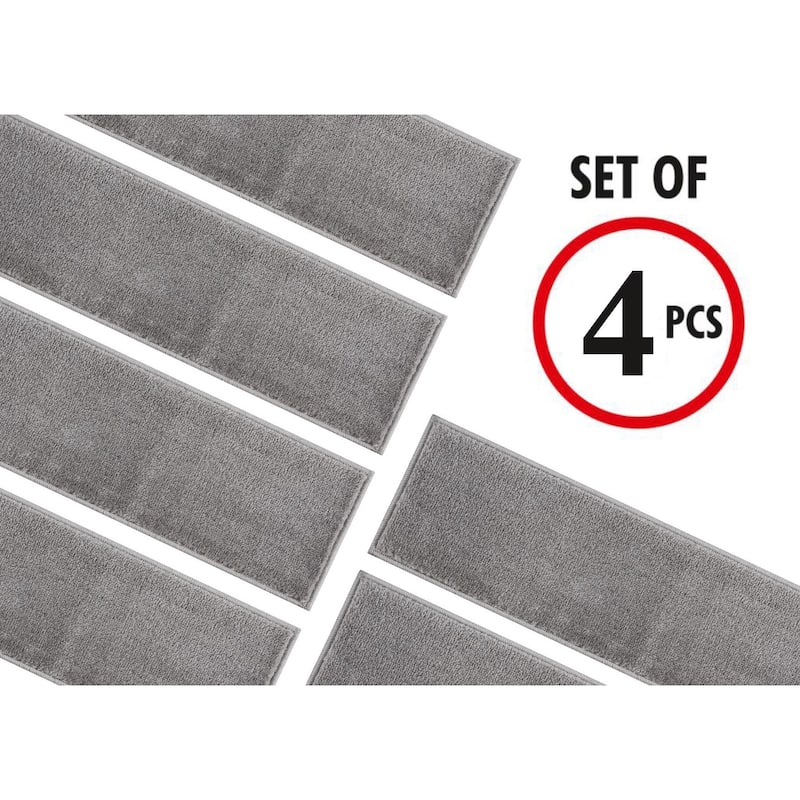 SUSSEXHOME Geometric Stair Treads with Easy to Install Double Adhesive Tape 9" x 28"