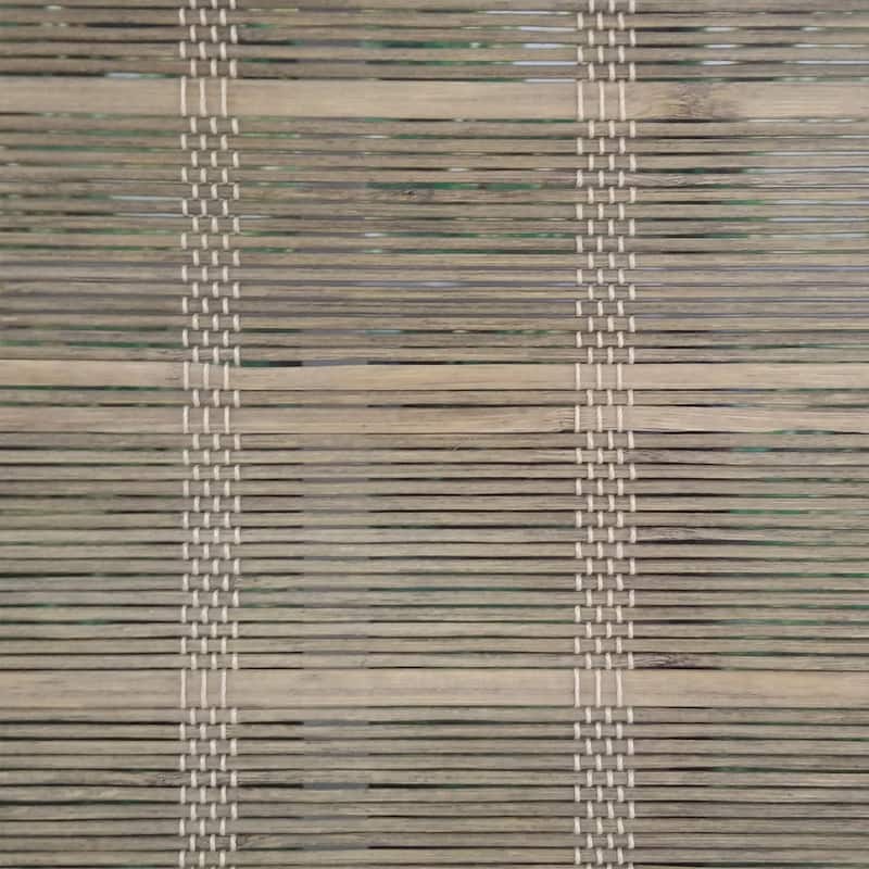 Radiance Cordless Driftwood Bayshore Bamboo Roman Shade