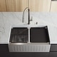 preview thumbnail 15 of 35, VIGO Double Bowl Slotted Stainless Steel Kitchen Sink with Accessories 20.5"L x 33"W x 10"H