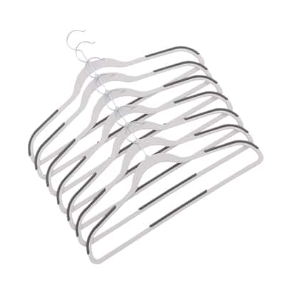 Clothes Hangers Plastic Coat Hangers Non-Slip Space-Saving Swivel Hook