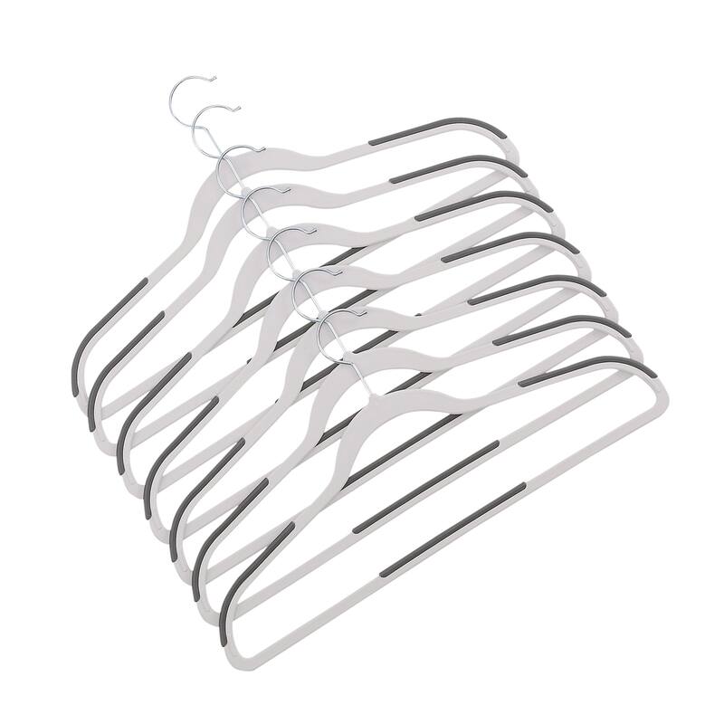 VECELO 100 Pcs Wet and Dry Adult Hangers Holds Up To 10 Lbs Clothes Hangers