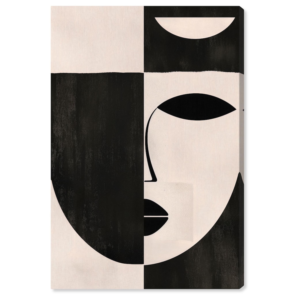 Divided Self II Canvas by Art Remedy, Gallery Wrapped