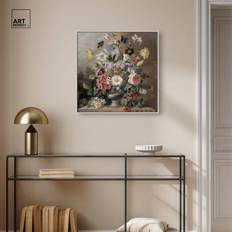 Classical Dream Vase Canvas by Art Remedy