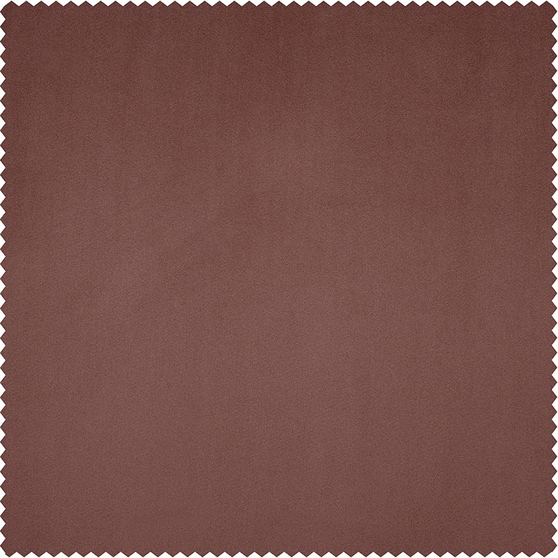 Exclusive Fabrics Heritage Plush Velvet Room Darkening Grommet Curtain (1 Panel)