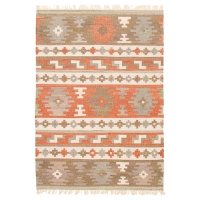 Ankara FW Copper Kilim 5'3" x 7'7" - 5'3 x 7'7