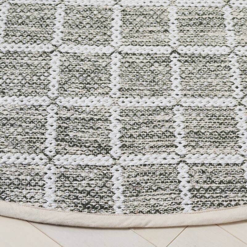 SAFAVIEH Handmade Montauk Huldis Casual Cotton Rug
