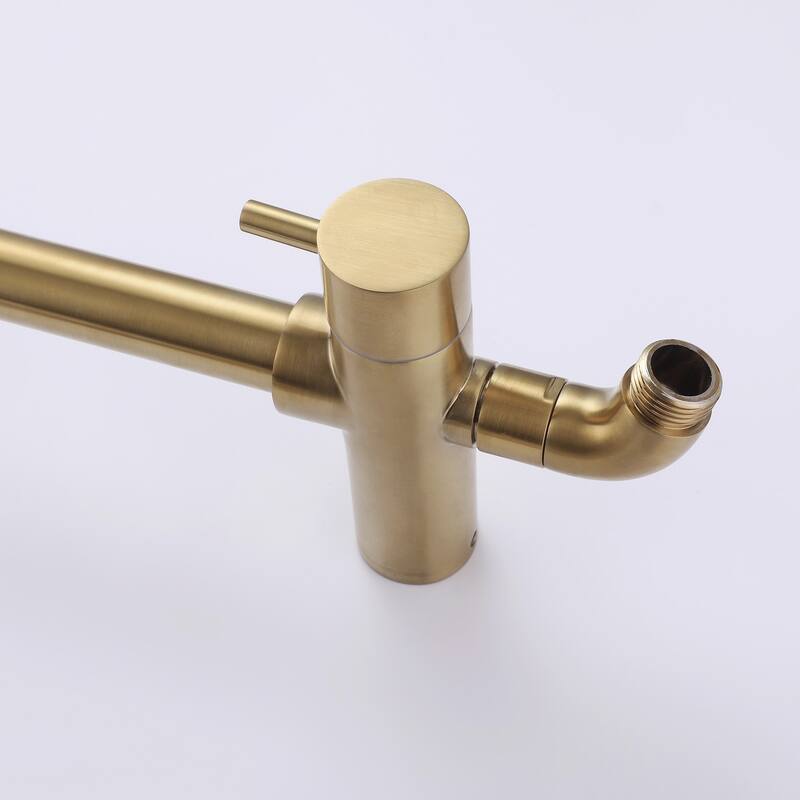 Pressure Balanced Rainfall Shower System with 5 Function Handheld Shower