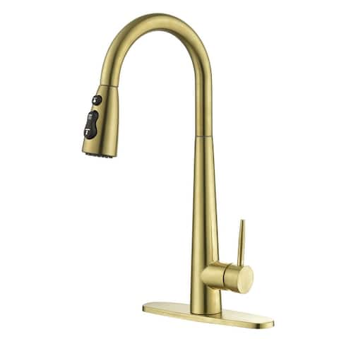 Kitchen Faucet with Pull Down Sprayer Kitchen Faucets Stainless Steel