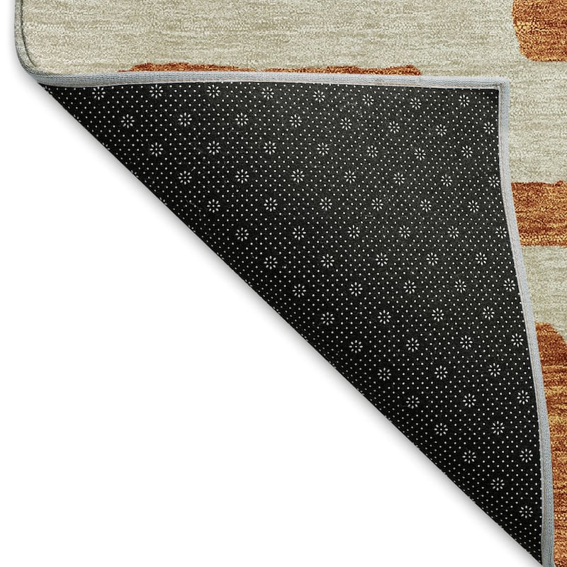 Premium Washable Super Soft Geo Maze Mayfield Rug