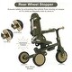 preview thumbnail 34 of 79, 7 in 1 Baby Tricycle, Foldable Toddler Tricycle with Removable and Adjustable Parent Handle, Toddler Push Bike
