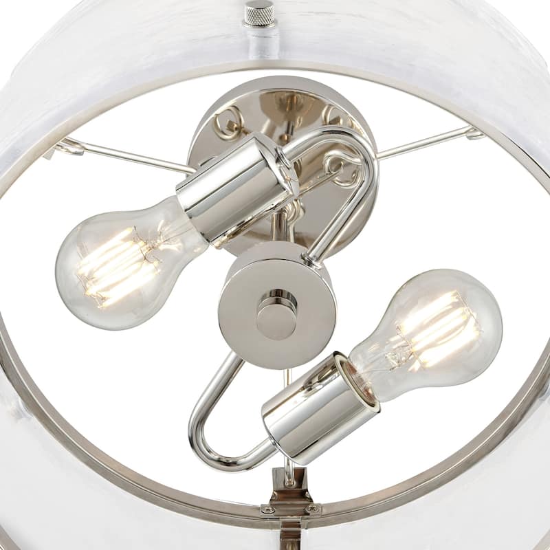 Millennium Lighting 47002 Bennetti 2 Light 15" Wide Semi-flush Drum