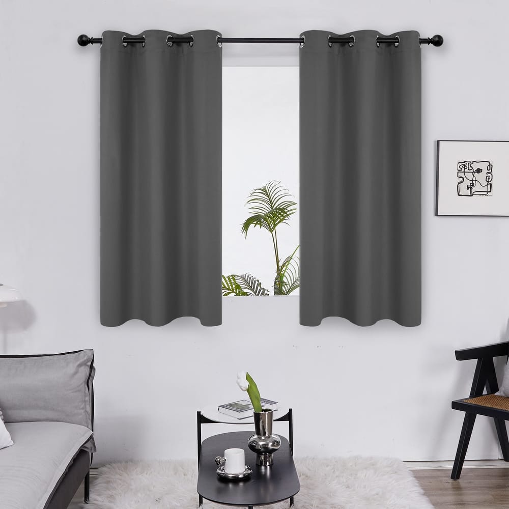 Deconovo Grommet 38 Width Curtain (2 Panel)