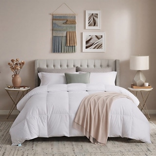 Martha Stewart White Goose Feather And White Goose Down Comforter