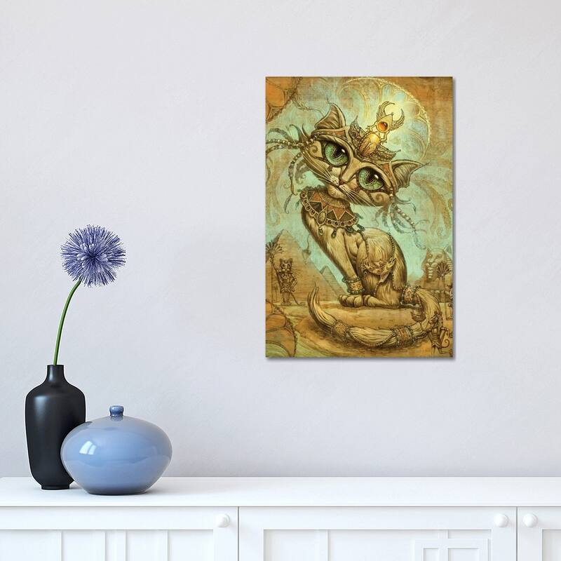 iCanvas "Cleocatra" by Jeff Haynie Canvas Print - 18x12x1.5