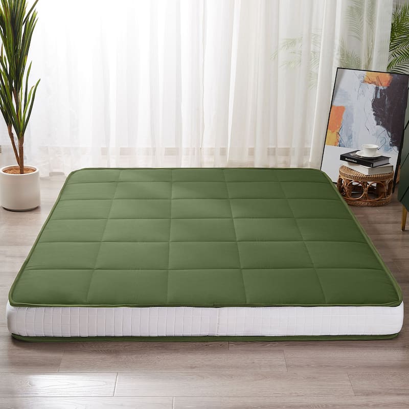 6-IN Thick Floor Futon Mattress,Topper Mattress Pad