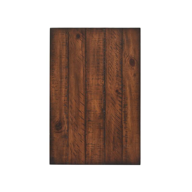 Magnussen Home Cottage Lane Coffee Rectangular Chairside End Table - 16''W x 24''D x 24''H