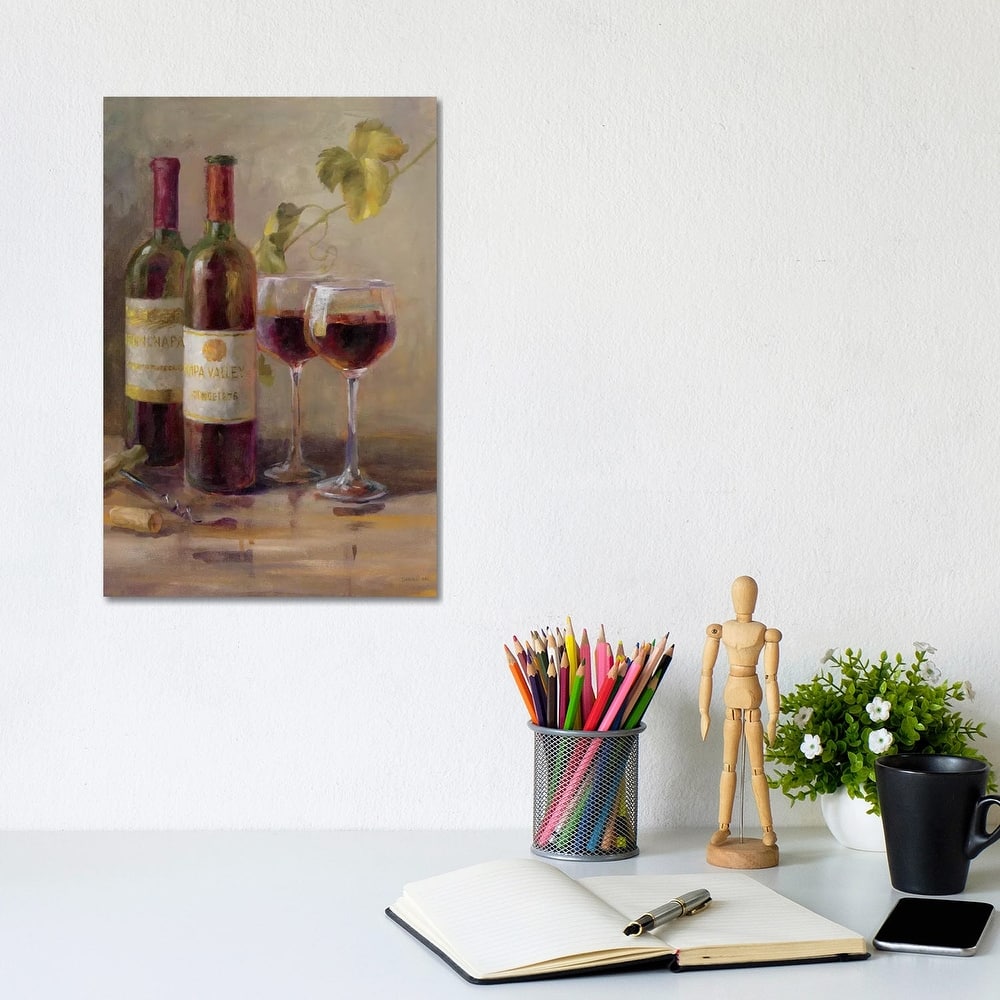 iCanvas "Opening The Wine I" by Danhui Nai Canvas Print