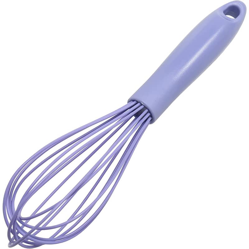 Chef Craft Premium Silicone Wire Cooking Whisk, 10.5 inch - Periwinkle