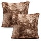 preview thumbnail 6 of 36, Chanasya Faux Fur Wolf Throw Pillow Cover Pair (Set of 2)