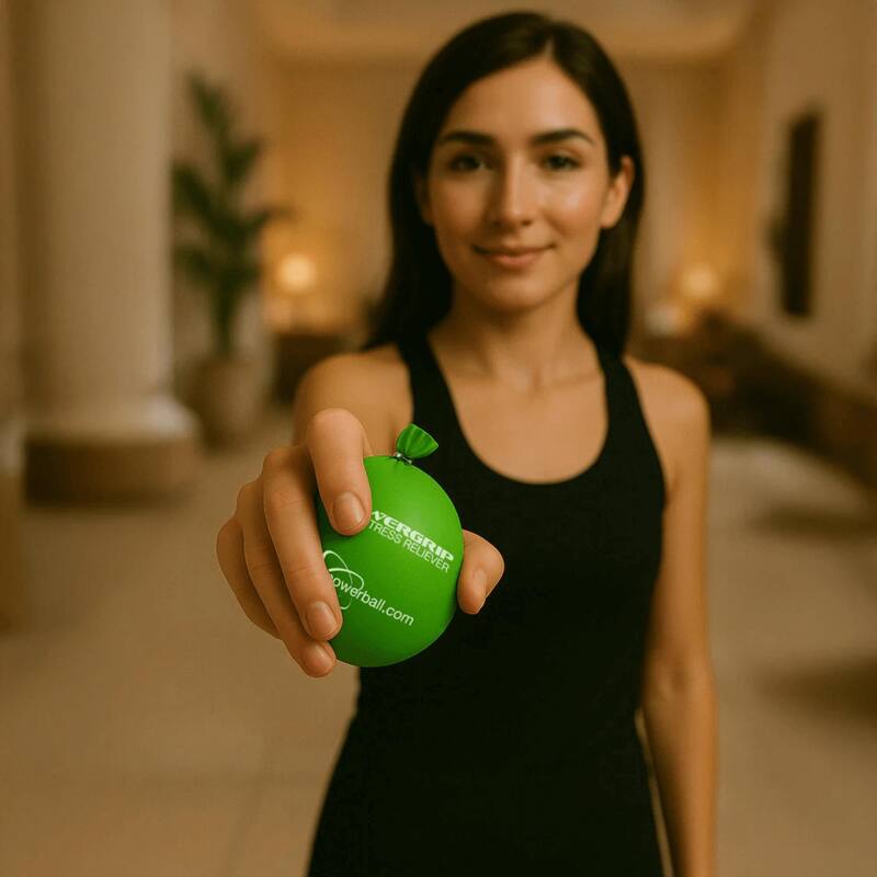 DFX Power Grip Ball Stress Reliever Hand Massage Tool