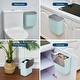 preview thumbnail 38 of 40, 1.9 Gal/2.4 Gal Kitchen Compost Bin, Small Hanging Trash Can with Stainless Steel Lid