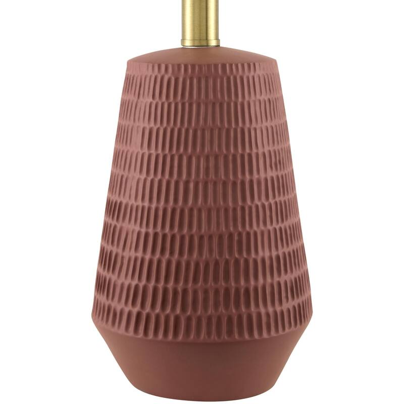 Livabliss Leipzig Rustic Accent Table Lamp - 20"H x 10"W x 10"D