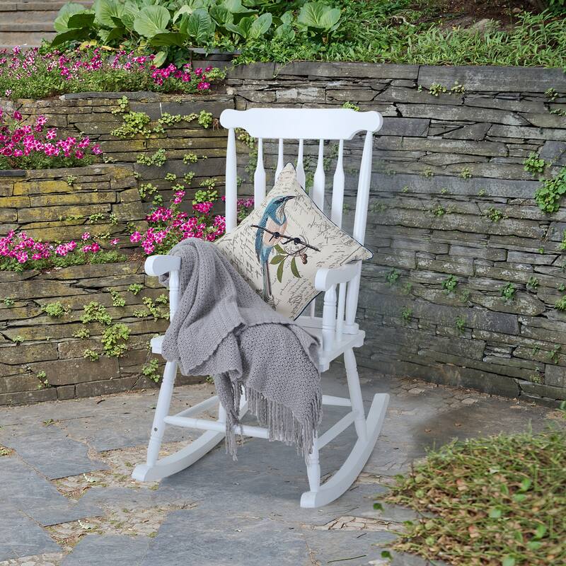 Outdoor Wooden Rocking Chair