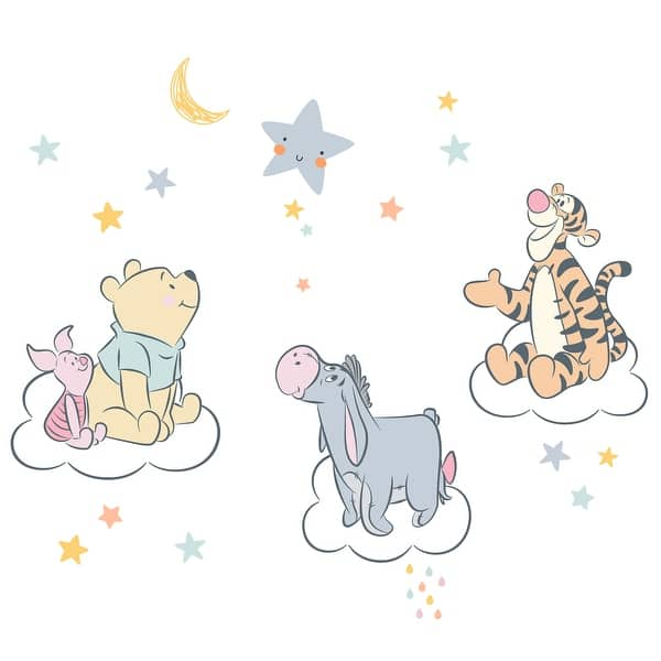 Lambs & Ivy Disney Baby Storytime Pooh Wall Decals / Stickers