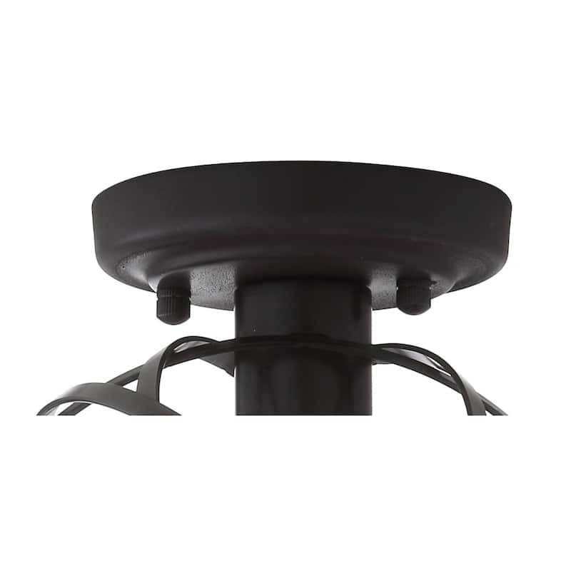 Cassidy 8.5" Orb Metal LED Flush Mount, by JONATHAN Y