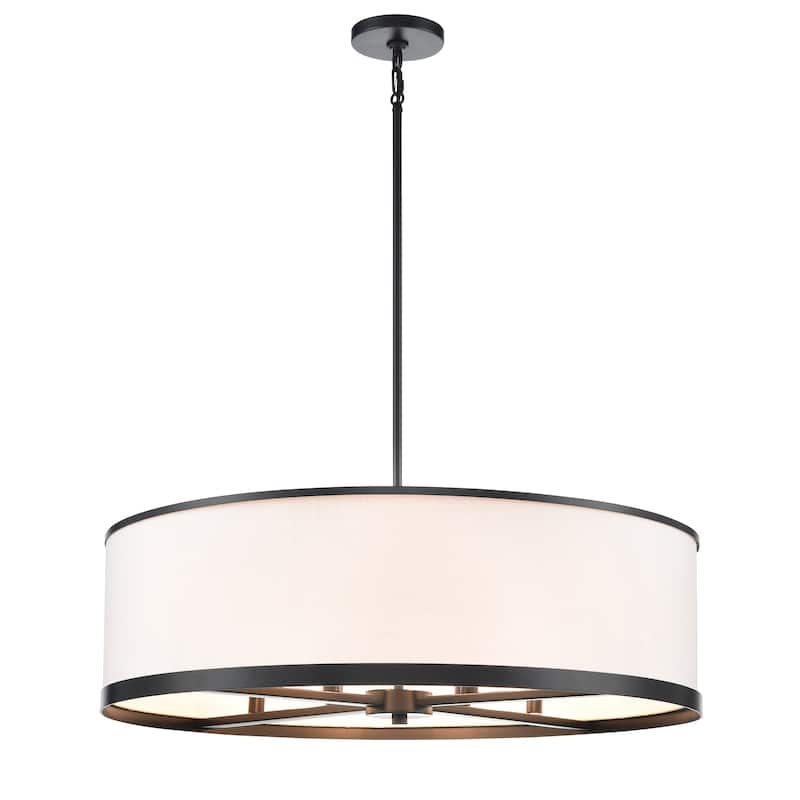 Artcraft High Street Pendant - Black Finish - 30" W