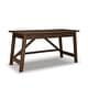 preview thumbnail 2 of 4, Signature Design by Ashley Baldridge Brown Home Office Desk