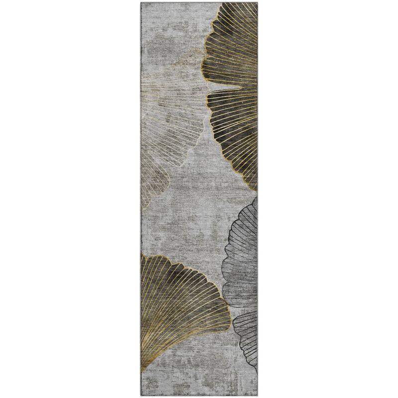 Premium Washable Super Soft Modern Floral Mayfield Rug