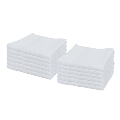 Arkwright Admiral White 12-Piece Towel Sets
