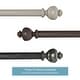 preview thumbnail 1 of 33, 1-Inch Decorative Modern Urn Finial Curtain Rod by Lavish Home
