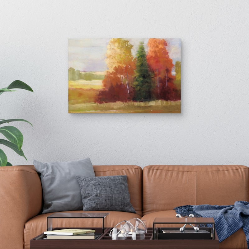Autumn Leaves by Carol Rowan Canvas Art Print