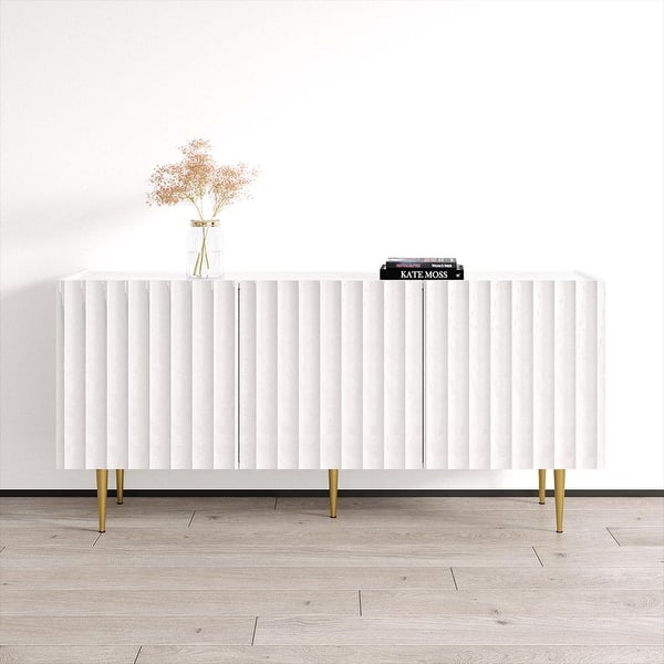 slide 2 of 9, Arcos 03 Sideboard White