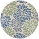 preview thumbnail 42 of 200, JONATHAN Y Floral Textured Weave Indoor/Outdoor Area Rug