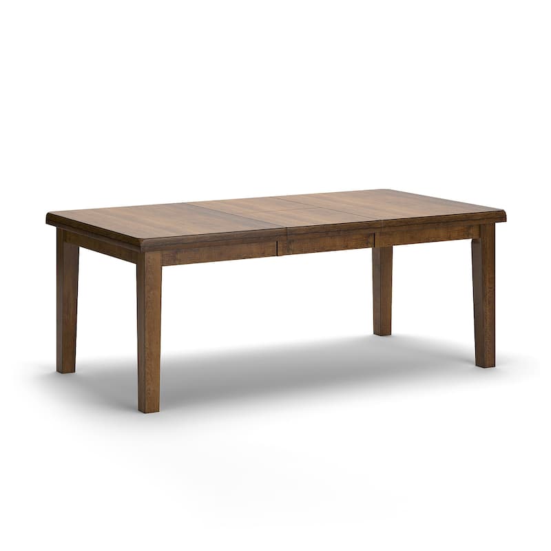 Ralene Rectangular Butterfly Extension Dining Table - 42" W x 78.13" D x 30" H