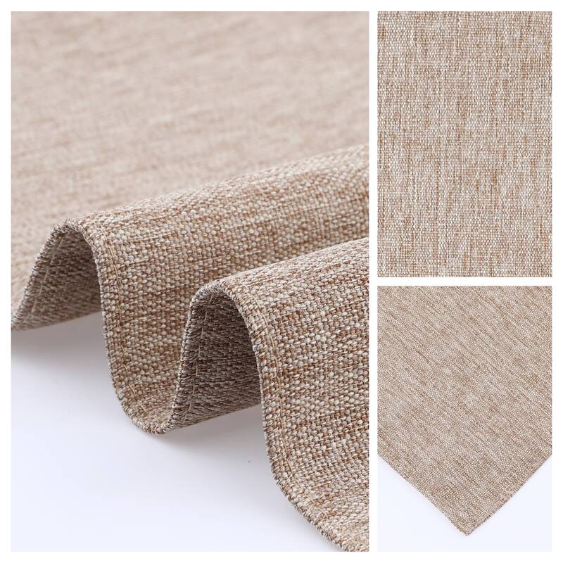 Placemats Set of 6 Polyester Placemats for Kitchen Dining Table Decor Heat Resistant Table Placemats Table Mat - 18*12in