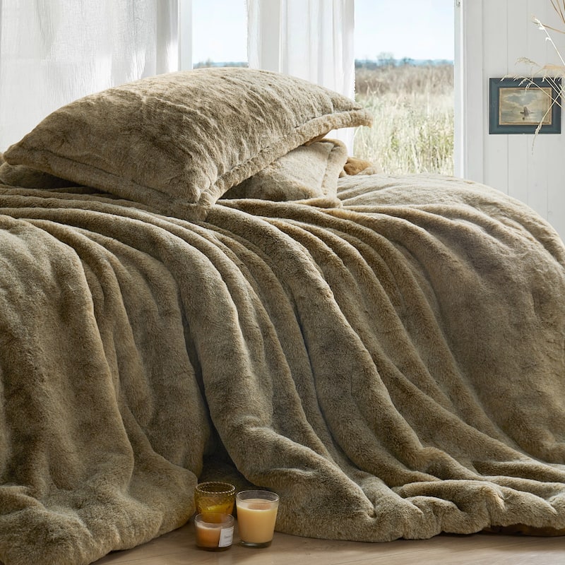 Melange Chunky Bunny - Coma Inducer® Oversized Comforter Set - Butternut