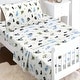 preview thumbnail 9 of 96, 3-Piece Cotton Toddler Sheet Set for Kids Boys & Girls (Animals, Fish, Sports, Floral)