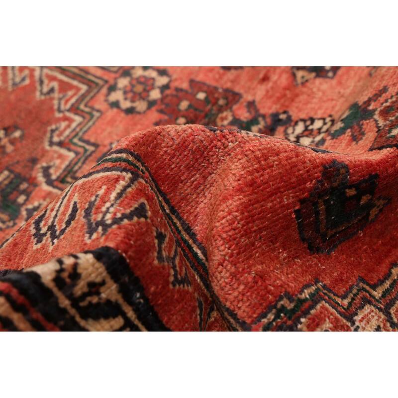 ECARPETGALLERY Hand-knotted Andelz Copper Wool Rug - 3'11 x 6'4