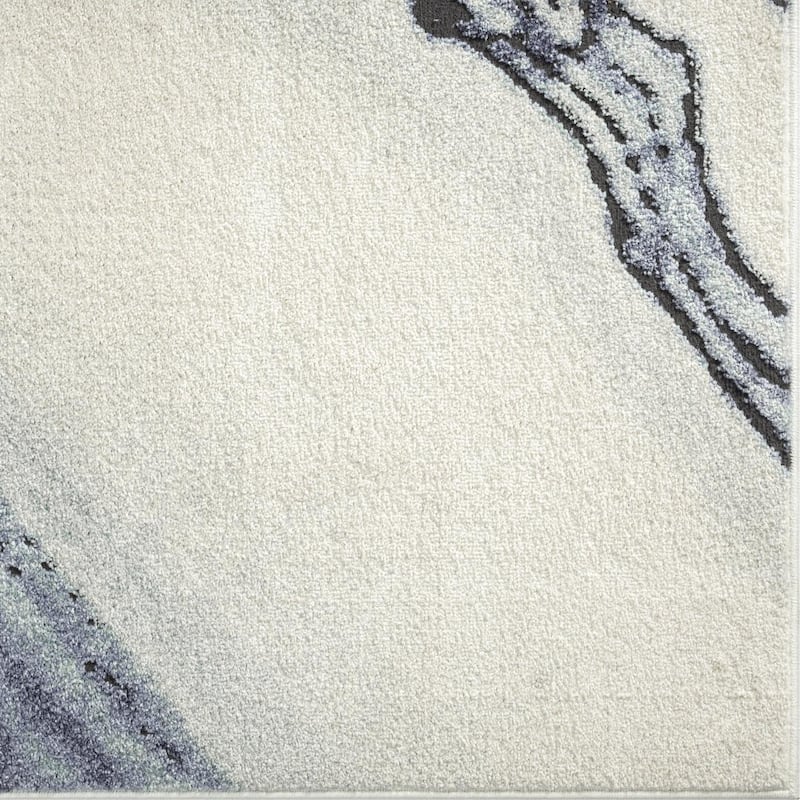 Luxe Weavers Modern Abstract Marbled Area Rug, Indoor Carpet