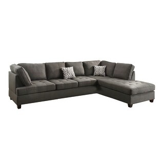 2 Piece Fabric Sectional Sofa - Bed Bath & Beyond - 33807184