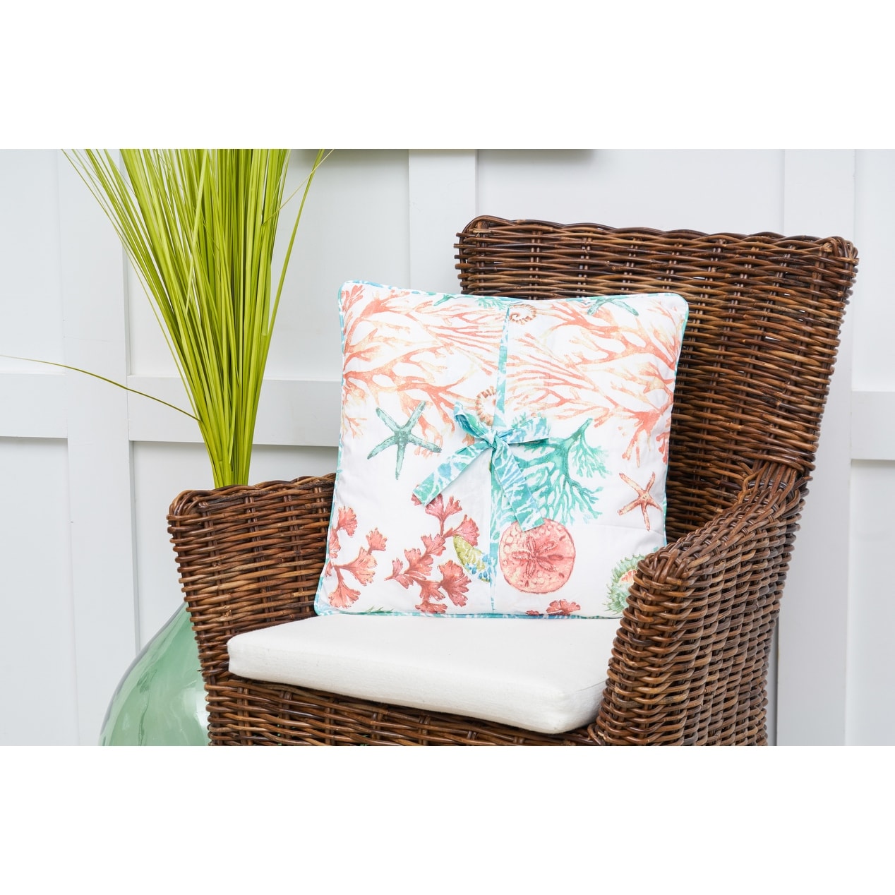 Atlantis Square Accent Pillow